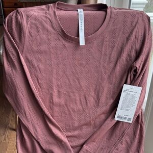 Lululemon Swiftly Breathe Long Sleeve - size 12